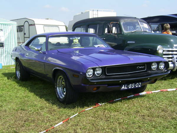 Challenger blau